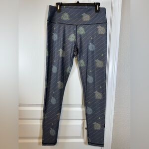 Pokemon Galar Friends Gray Leggings Grookey Scorbunny Sobble Size XL EUC #5868